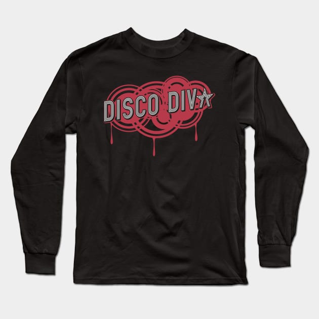 Disco Diva Nightlife Long Sleeve T-Shirt by yeoys